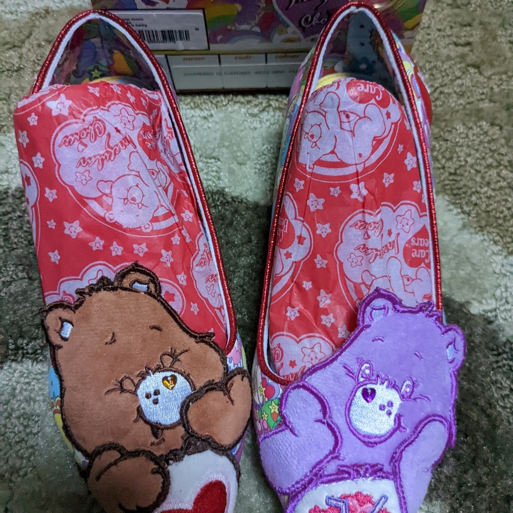 Irregular Choice care bear shoes